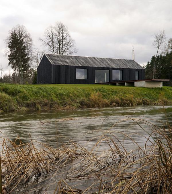 Compound Style House Plan in Latvia