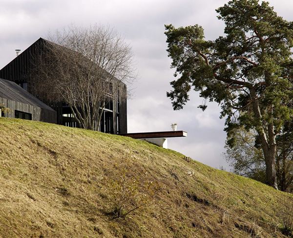 Compound Style House Plan in Latvia