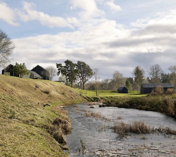 Compound Style House Plan in Latvia