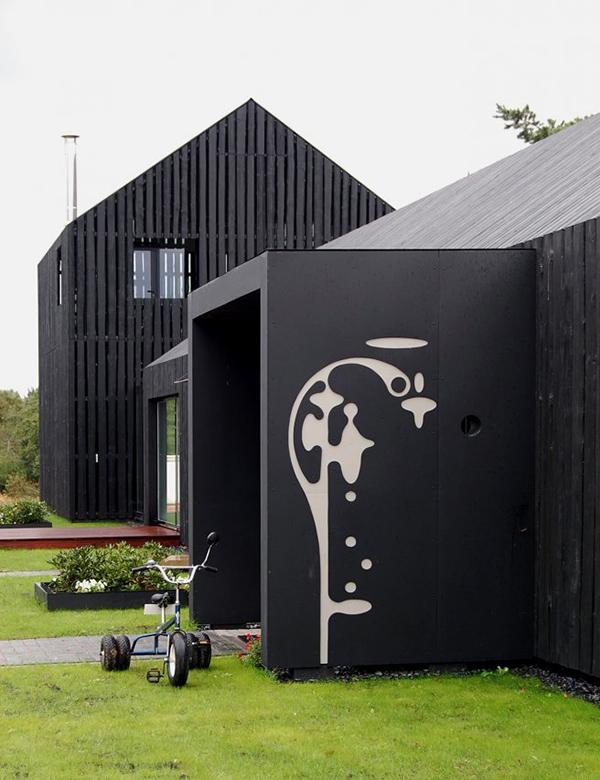 Compound Style House Plan in Latvia