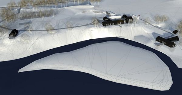 Compound Style House Plan in Latvia