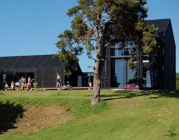 Compound Style House Plan in Latvia