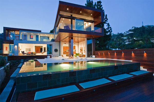 Hollywood Hills Contemporary Home &ndash; Sunset Plaza Villa