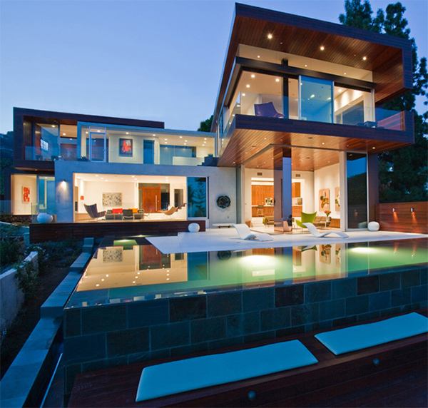 Hollywood Hills Contemporary Home &ndash; Sunset Plaza Villa