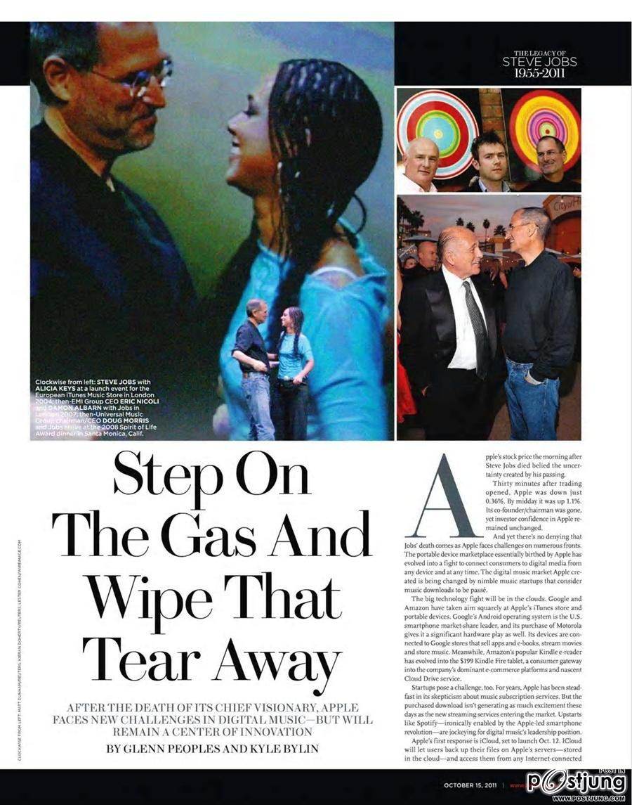 Steve Jobs @ Billboard Magazine October 2011