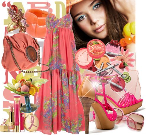 เดรสลายสนุกรับซัมเมอร์