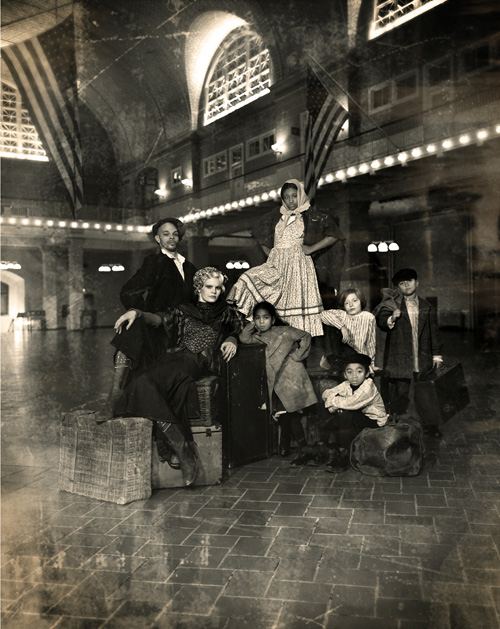 ไฮแฟชั่น ผู้อพยพเข้าดินแดนแห่ง เกาะ เอลลิส