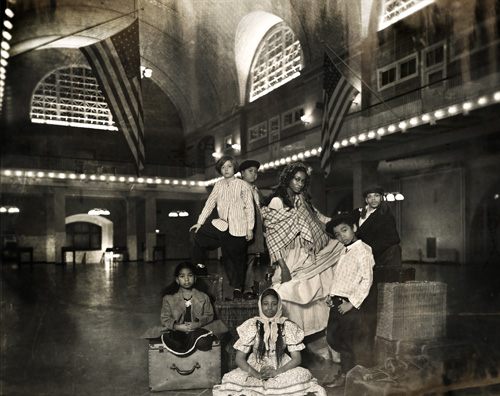 ไฮแฟชั่น ผู้อพยพเข้าดินแดนแห่ง เกาะ เอลลิส