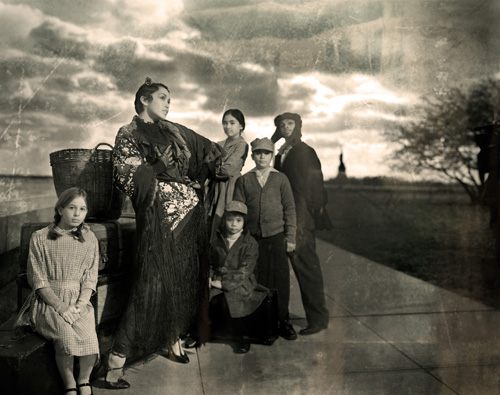 ไฮแฟชั่น ผู้อพยพเข้าดินแดนแห่ง เกาะ เอลลิส