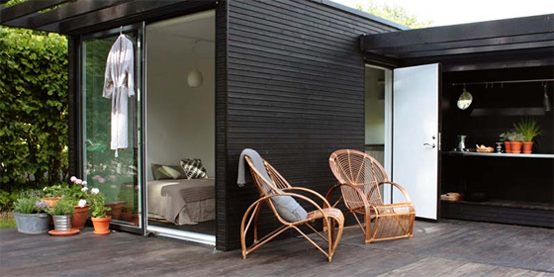 น่ารักจริงๆModular Home Additions in rustic style