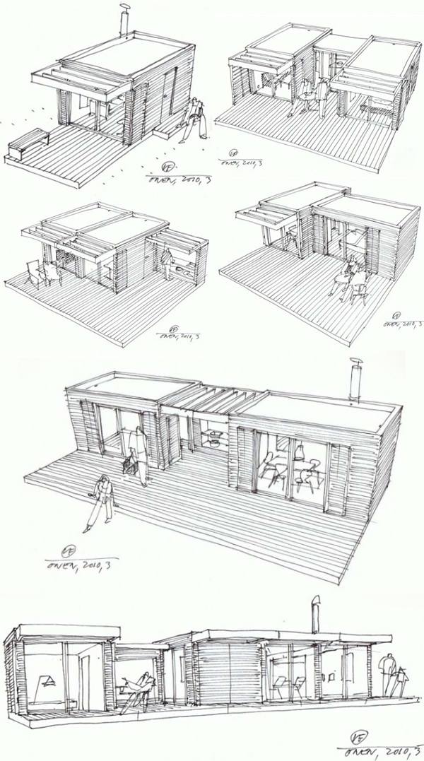 น่ารักจริงๆModular Home Additions in rustic style
