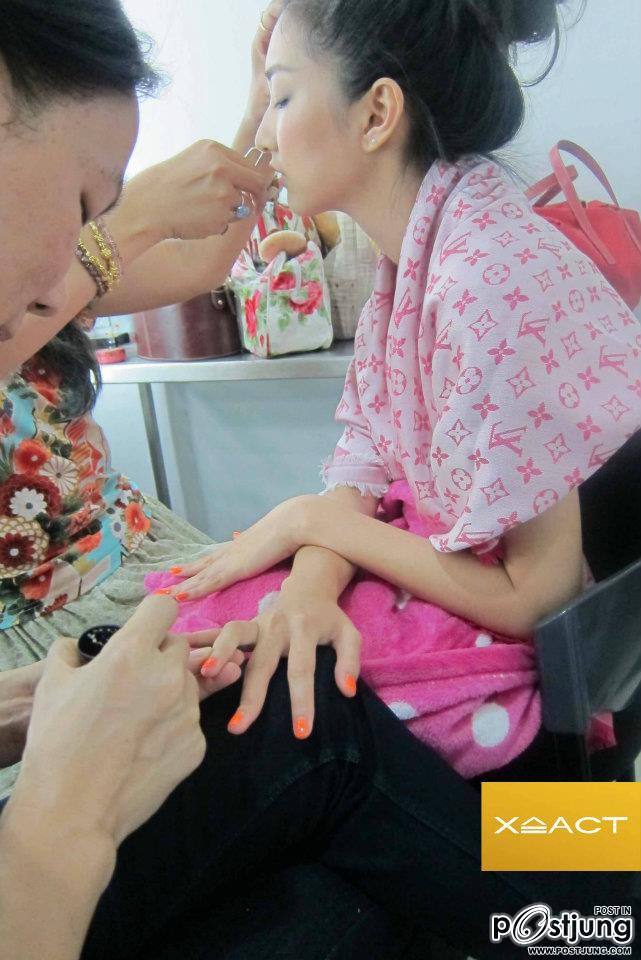 หมาก-ปริญ & แพนเค้ก เบื้องหลังแฟชั่น  XACT A/W 2011