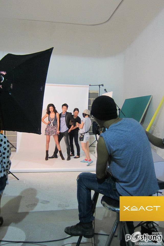 หมาก-ปริญ & แพนเค้ก เบื้องหลังแฟชั่น  XACT A/W 2011