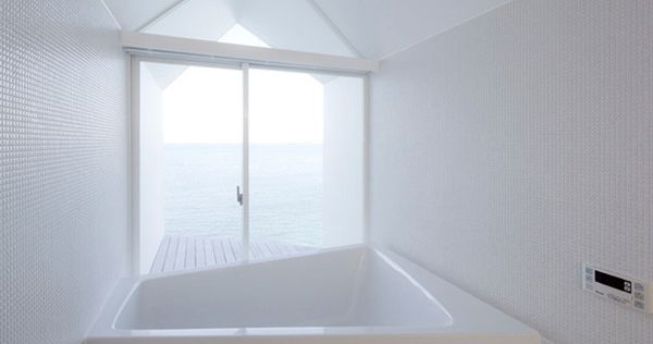 เหมือนตู้โชว์ริมทะเลRiverfront Cottage – Contemporary Vacation House