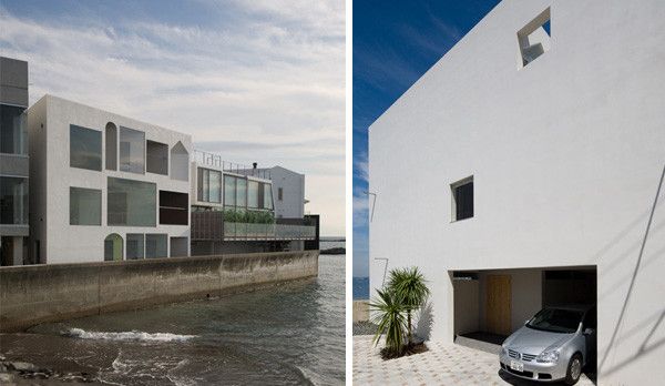 เหมือนตู้โชว์ริมทะเลRiverfront Cottage – Contemporary Vacation House