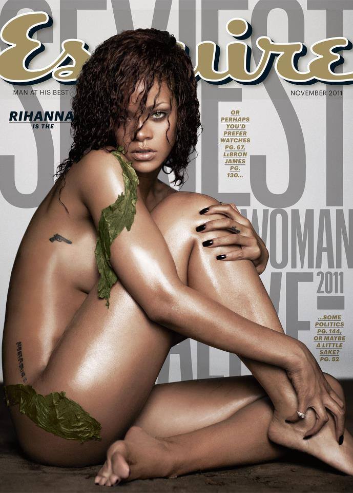 Rihanna : The 2011 Sexiest woman alive on Esquire Nov.2011