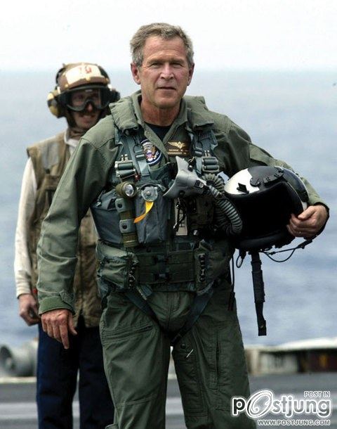 น่าสนใจนะ ขนาดบุชยังต้องบินไปดู