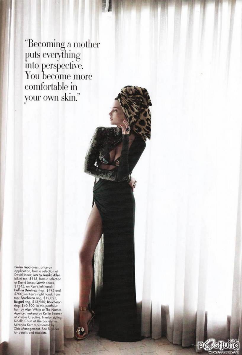 Miranda Kerr @ Harper&rsquo;s Bazaar Australia November 2011