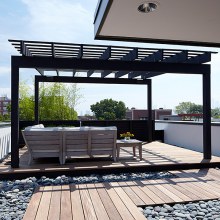 โล่งสบายดีจังChicago Modern House Design - amazing rooftop patio