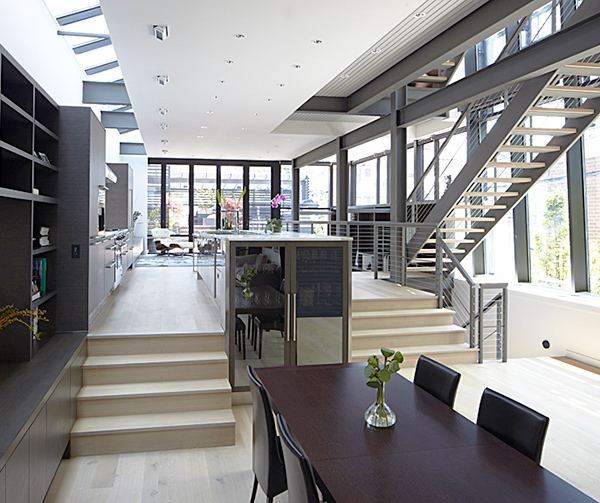 โล่งสบายดีจังChicago Modern House Design - amazing rooftop patio