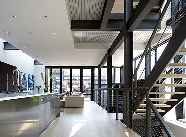 โล่งสบายดีจังChicago Modern House Design - amazing rooftop patio