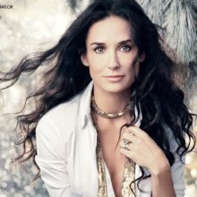 Demi Moore Goes Nordic for Ann Taylor’s Holiday 2011 Campaign