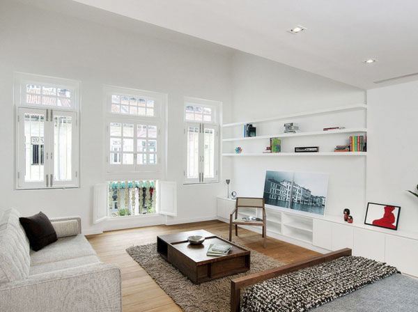 Terrace Home Goes Modern, Singapore Style