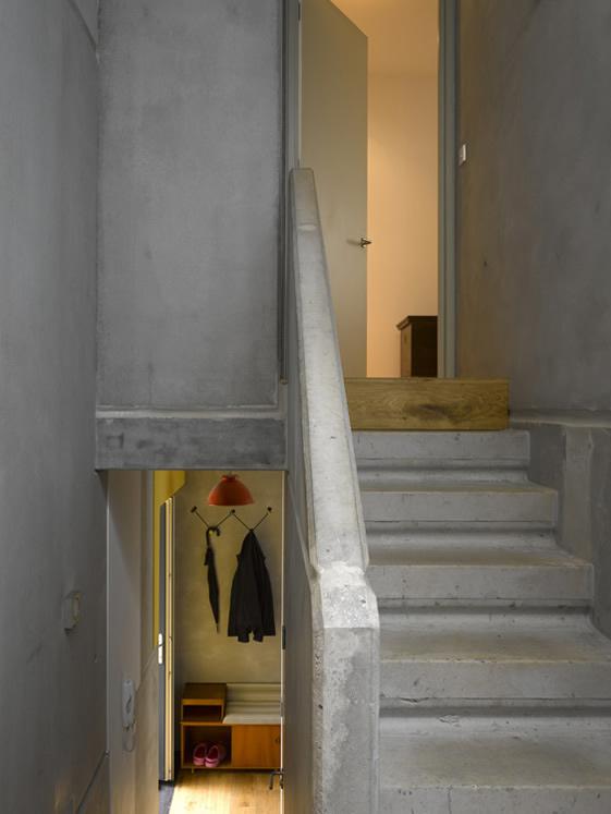 ชอบบัันไดอีกแล้วอ่ะConcrete Home Plans &ndash; Industrial-style Architecture