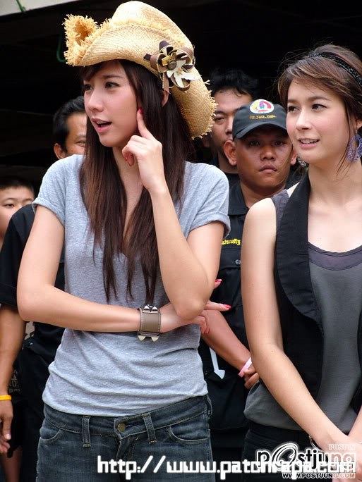 รูปภาพอั้ม พัชราภา ไชยเชื้อ ดารา เปลี่ยนลุคใหม่ในมาด เชียร์ลีดเดอร์ แสนน่ารัก