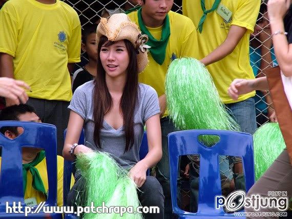 รูปภาพอั้ม พัชราภา ไชยเชื้อ ดารา เปลี่ยนลุคใหม่ในมาด เชียร์ลีดเดอร์ แสนน่ารัก