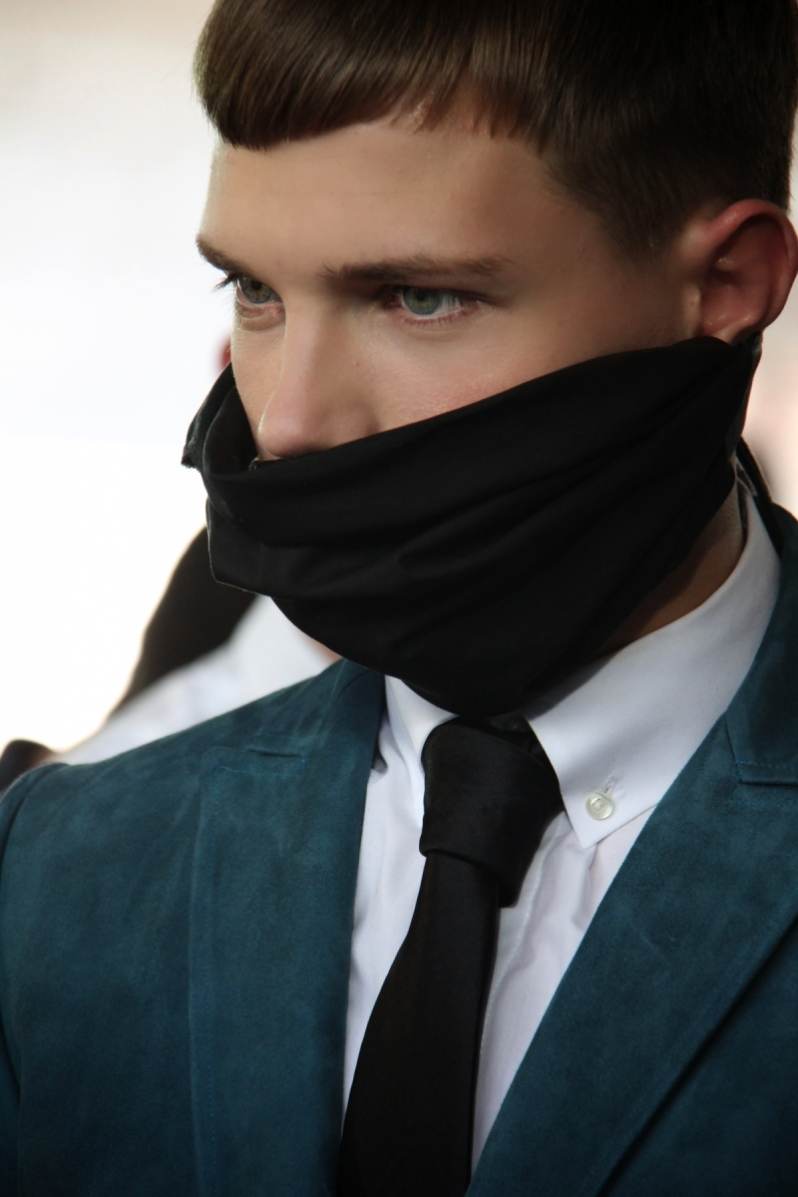 Qasimi Spring/Summer 2012 backstage