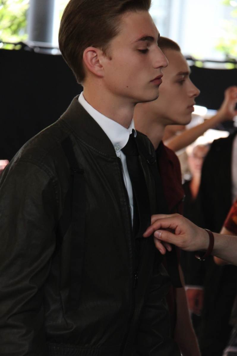 Qasimi Spring/Summer 2012 backstage