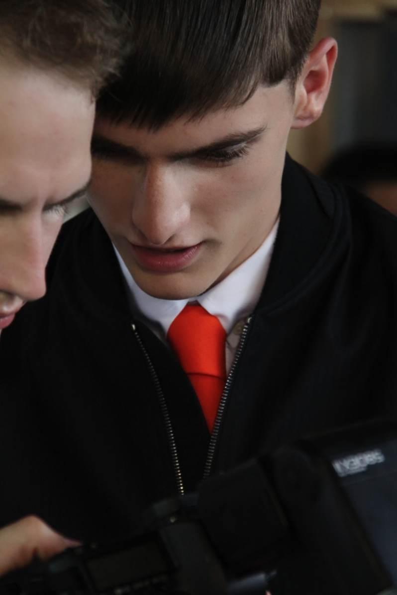 Qasimi Spring/Summer 2012 backstage