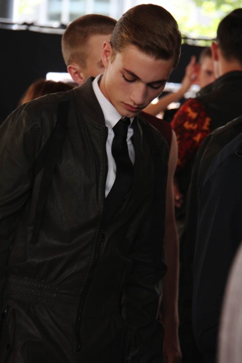 Qasimi Spring/Summer 2012 backstage