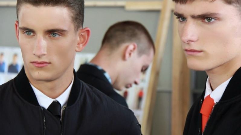 Qasimi Spring/Summer 2012 backstage