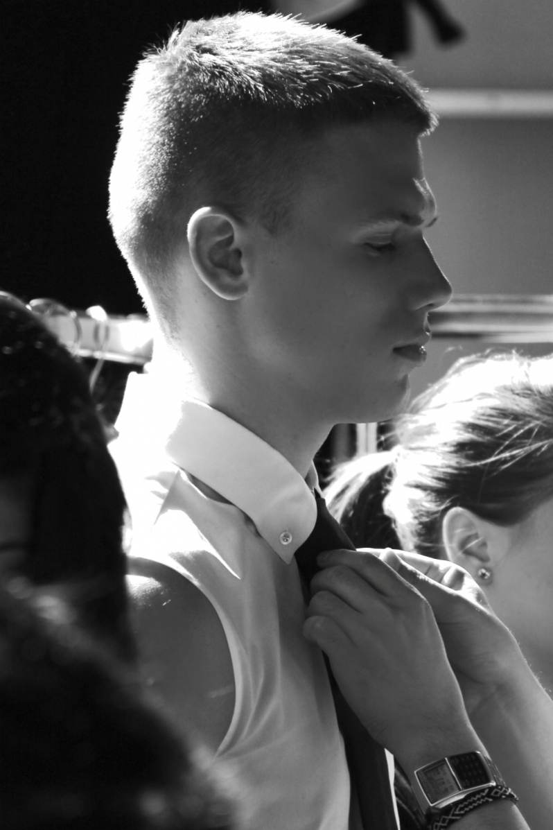 Qasimi Spring/Summer 2012 backstage