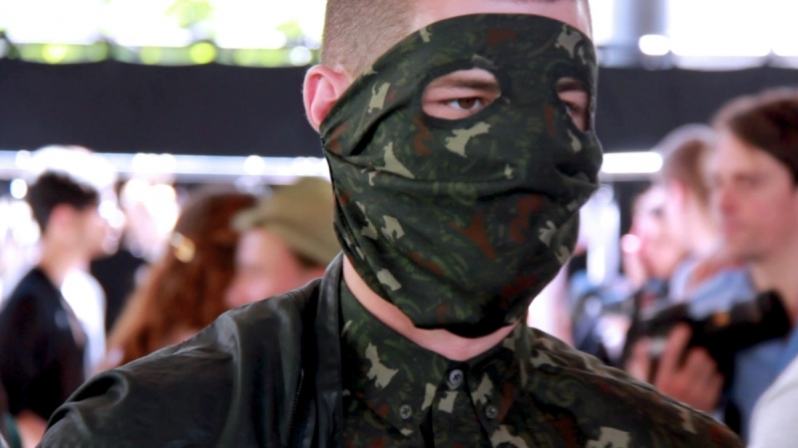 Qasimi Spring/Summer 2012 backstage