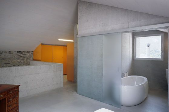 Rustic Mountain Architecture in Swiss Alps