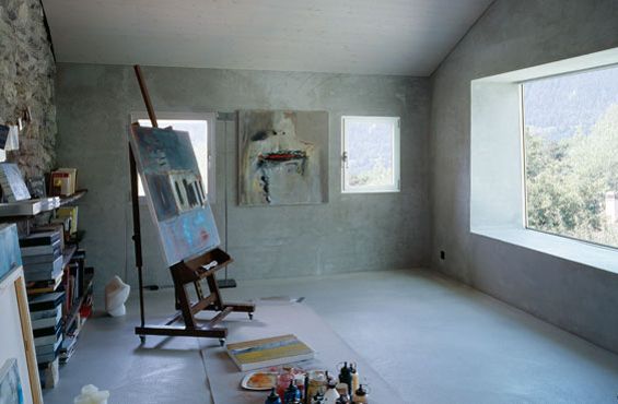 Rustic Mountain Architecture in Swiss Alps