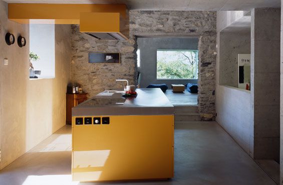 Rustic Mountain Architecture in Swiss Alps