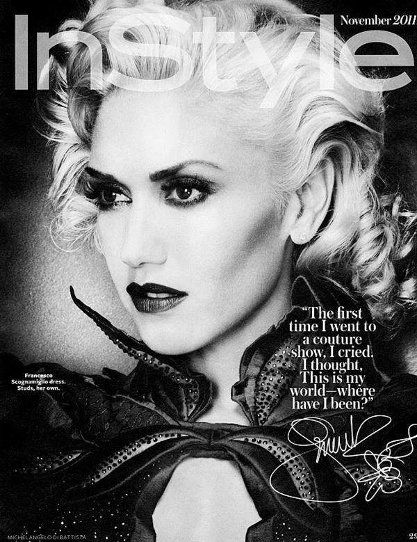 GWEN STEFANI @ INSTYLE NOVEMBER 2011