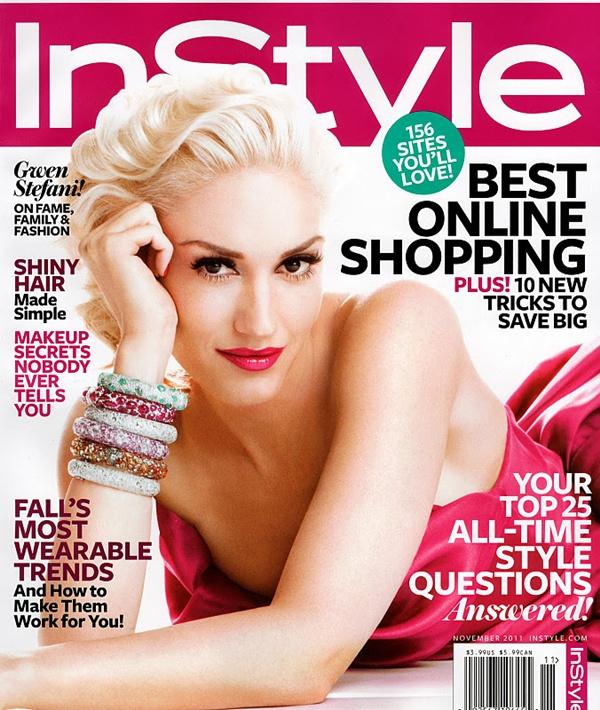 GWEN STEFANI @ INSTYLE NOVEMBER 2011