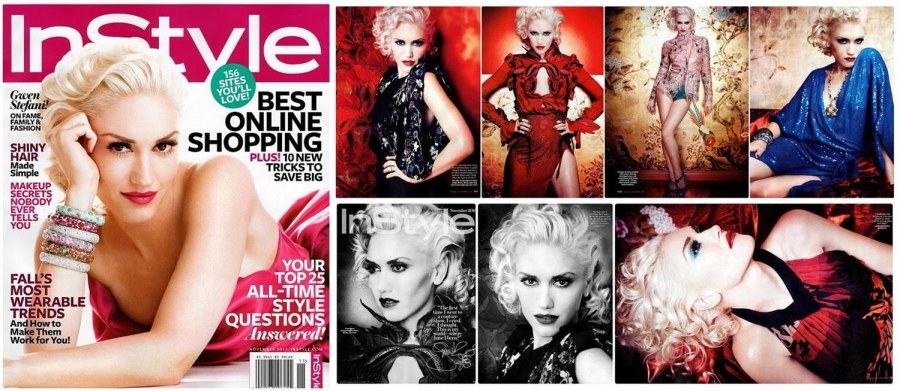 GWEN STEFANI @ INSTYLE NOVEMBER 2011