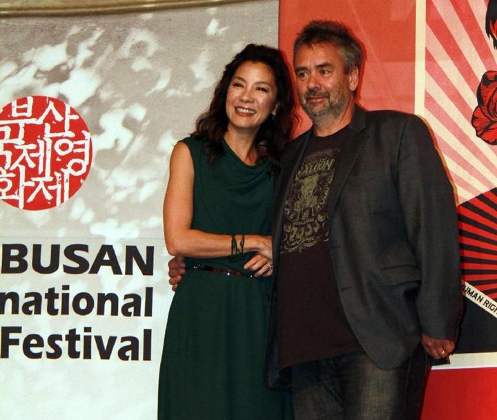 Michelle Yeoh & Luc Besson Promotes  &ldquo;The Lady&rdquo; @ Busan Film Festival