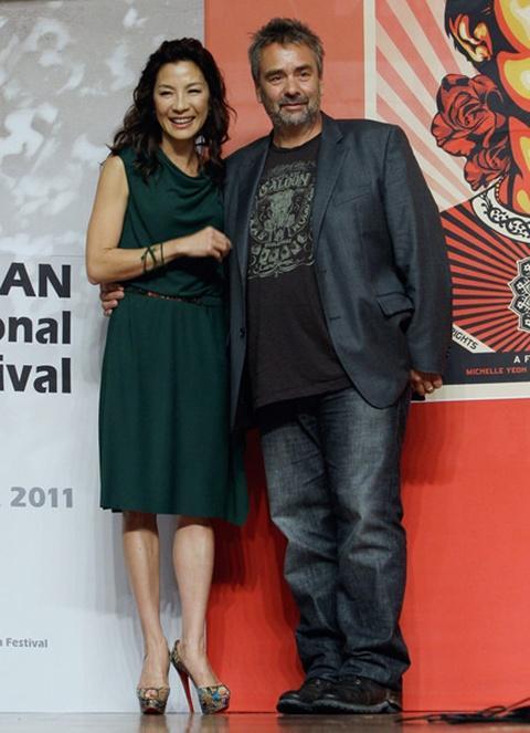 Michelle Yeoh & Luc Besson Promotes  &ldquo;The Lady&rdquo; @ Busan Film Festival