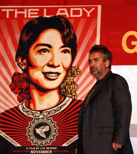 Michelle Yeoh & Luc Besson Promotes  &ldquo;The Lady&rdquo; @ Busan Film Festival