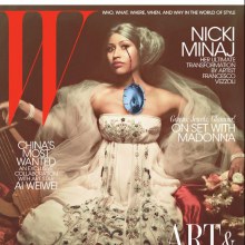 Art & Fashion กับ Nicki Minaj บนปก W magazine ฉบับล่าสุด!!!