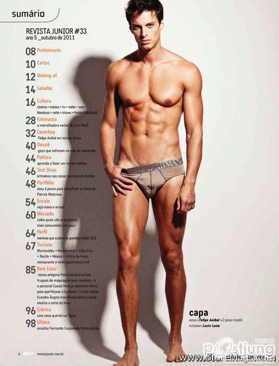 Felipe Anibal @ Junior Magazine October 2011