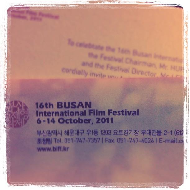 จั๊กจั่น @ งานเทศกาลภาพยนตร์นานาชาติปูซานครั้งที่ 16