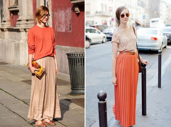 กระโปรงยาวแฟชั่น สวยๆ เก๋ๆ